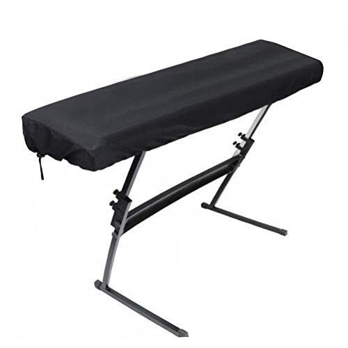 nuosen 88 Key Piano Keyboard Cover, Piano Dust Cover with Drawstring Locking Clasp, Protective for Electronic Keyboard, Digital Piano, Yamaha, Casio,