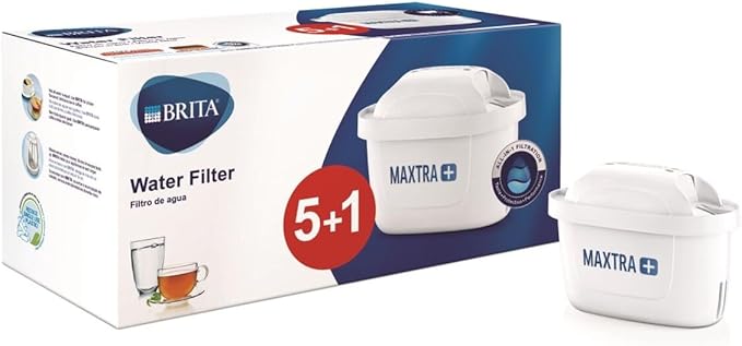 Brita Maxtra Plus – Filter Cartridge, White, 5 + 1