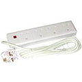 4 Way 10 Meter Extension Lead