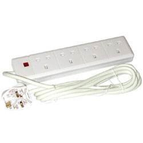 4 Way 10 Meter Extension Lead