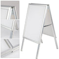 A2 Poster Display Snap Frame Shop Standing Menu Double Side Board