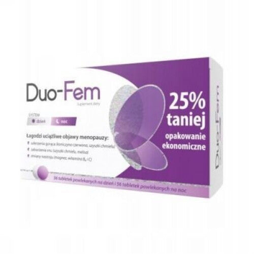 DUO-FEM 2 x 56 tabletek dzieÅ„/noc