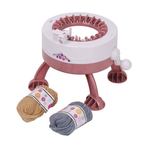 DIY 22 Needle Hand Knitting Machine Weaving Loom Children Tool