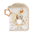 Baby Photo Album-Soft Book First Year Album Holds 4x6 in Pictures for Memory Shower