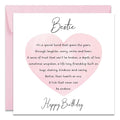 Printperfect - Friend Birthday Card For Her - Female - Best Friend Birthday Card - Special Bestie Cards For Women