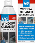 HG Window Cleaner, Professional Concentrate, Streak-Free Shine – 500ml