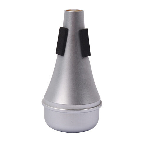 (Silver) Sax Silencer Compact Size Instrument Accessories Trumpet Mute Sound