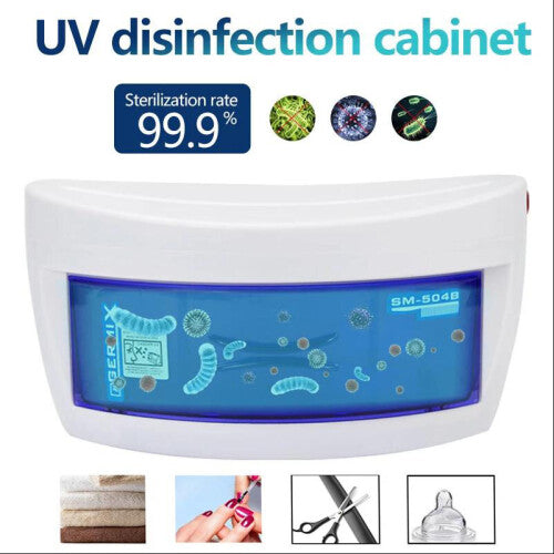 UV Disinfection Steriliser Cabinet Drawer Beauty Hair Nail Tattoo Spa Salon Tool