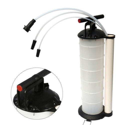 7L Manual Vacuum Oil Fluid Extractor Pump Petrol Fuel 70-170PSI