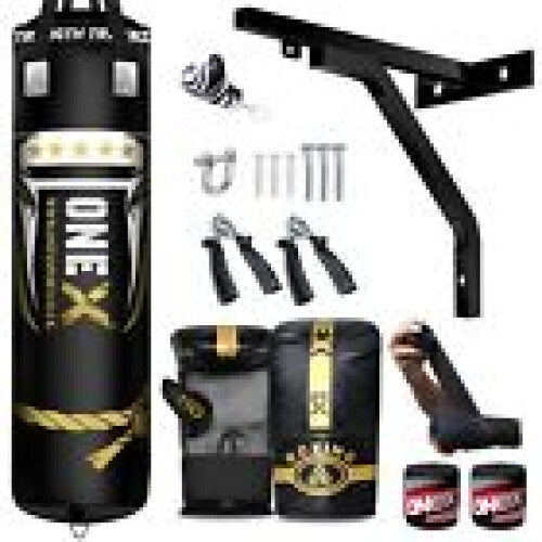 Boxing Bag 5ft Heavy Filled Punch Bag 15 accessories