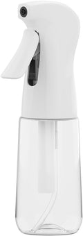 GRIFEMA 200ml White Spray Bottle - Fine Mist Sprayer for Hair, Face, Plants & Pets, Refillable, BPA-Free Plastic, White, GE2003W-200