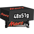 Mars Chocolate Bars, Caramel, Nougat & Milk Chocolate Bulk Box, 48 x 51g, Ideal for Gift, Snacks or Hamper