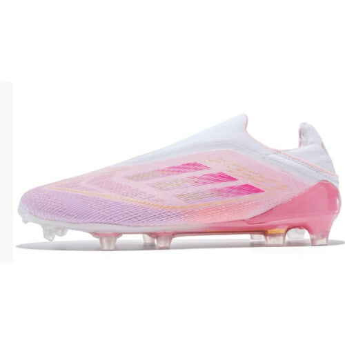 (2465-Long Nails-Pearl Powder, 38) HKEDES Soccer Cleats for Mens Womens Indoor Turf Soccer Shoes Youth AG TF Training Football Boots Unisex