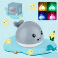 Baby Bath Toys Whale Bath Toy Whale Induction Water Spray Ball LED Sprinkler