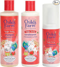 Childs Farm Kids Tangle Taming Hair Regime Bundle | Tear Free Strawberry & Organic Mint Shampoo (250ml), Conditioner (250ml) and Hair Detangler Spray (100ml) | Suitable for All Hair Types - 3 Pack