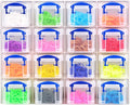Really Useful Box 16 x 0.14 Litre Plastic Organiser Storage Set