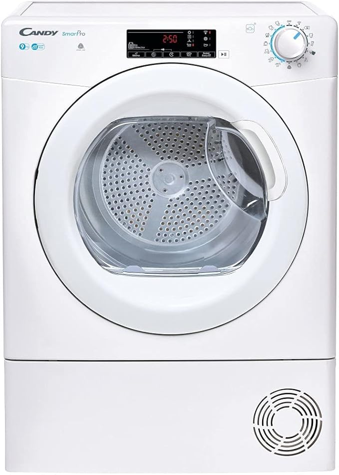 Candy CSOEC10TG 10kg Condenser Tumble Dryer, Sensor Dry, WiFi, White [Energy Class B][Energy Class B]