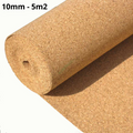 Cork Roll 10mm (5mÂ²) - Premium Floor Underlay | Superior Quality, Thermal Insulation, Sound Dampening, Eco-Friendly Cork