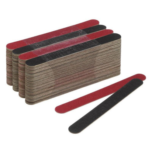Robinson Healthcare Podiatry Professional Emery Boards, Pack of 50 - Dual-Abrasive 240/150, 18cm Cardboard Foot File