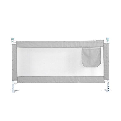 (Gray) 180CM Bed Safety Guards Child Toddler Bed Rail