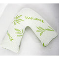 Shredded Memory Foam Bamboo V Shaped Pillow for Nursing & Pregnency