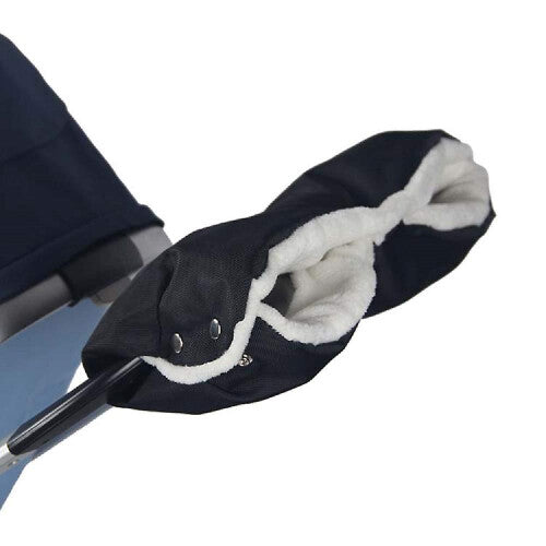 Gloves Stroller Hand Warmer Handmuff Fleece Gloves With 4 Velcro Hooks For Baby Strollers Windproof And Cold