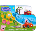 Peppa Pig Whizz Around Clickety Clack Train Set Motorised Vehicles Track Toys