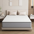 25CM Double Mattresses with Innerspring Hybrid Memory Foam, Double Size Mattress for Ultimate Support & Pressure Relief, Medium Firm Mattress in a Box (190x135x25CM)