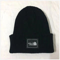 (Black) Cuff Beanie Plain Knit Hat Winter Solid Cap Slouchy Skull Ski Warm Men Woman