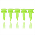 Golf Tees 0.86 Inch 100 Count Plastic Golf Castle Tees(Green)