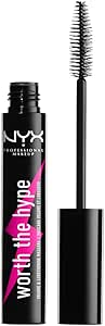 NYX Professional Makeup Worth the Hype Mascara, Volumizing and Lengthening Mascara, Buildable Formula, Tapered Brush Reaches All Lashes, Jojoba Oil, Shade: Black