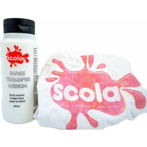 500Ml Scola Image Maker Picture Transfer Paste For Textiles T-Shirts & Fabrics