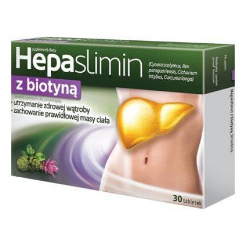 HEPASLIMIN WITH BIOTIN TABLETS 30 TABL