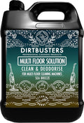Dirtbusters Multi Floor Solution (5L), Multi Surface Floor Cleaner Liquid With Deodoriser For Hard Floor Cleaning Machines