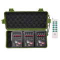 (As show, One size) Firing System Machine 12 Cue Channel Cold Pyro Pyrotechnic Display Fuse Cracker Firework Artifice Cake Shell