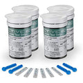 100x Exactive EQ Blood Glucose Test Strips Codefree + 100x Daily Use UK