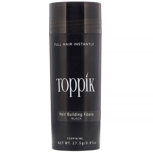 (BLACK) Toppik Hair Building Fibres | Hair Fibres For Thinning Hair