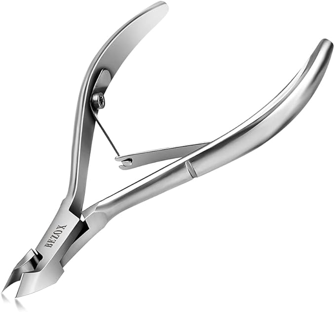 BEZOX Cuticle nipper, Skin nippers made of stainless steel with sharp and smooth cut, Cuticle Trimmer Clipper fine for removing excess, torn skin on fingers and toes