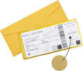 Golden Travel Ticket Scratch-off Cards with Envelopes,Personalised Scratch Boarding Pass,Unique Travel Gift Packaging,Scratch & Reveal Surprise Ticket for Valentine's Day,Birthday,Gift for Girlfriends