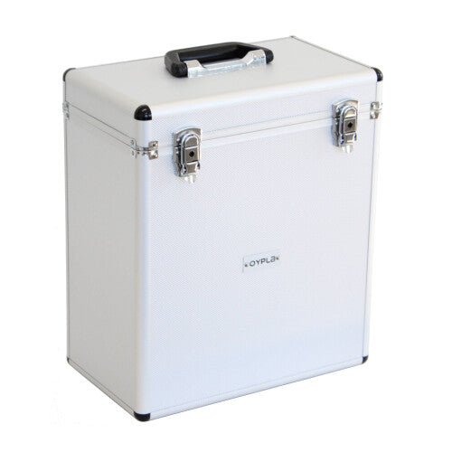Oypla 35 x 12" LP Vinyl Record Box Hard DJ Flight Case Aluminium
