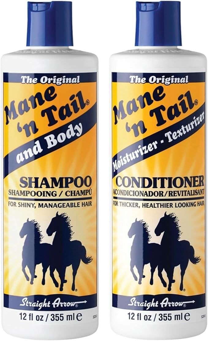 Mane 'n Tail Original Formula Shampoo and Conditioner Twin Pack, For Healthier Looking Hair, 355 ml