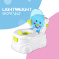 (blue) 2in1 Baby Kids Toilet Seat Toddler Training Potty