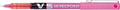 Pilot V5 0.5mm hi-tecpoint liquid pink colour ink rollerball pen - x 1 single pen