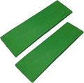 WESTEND CHOICE 7cm Wide Headbands 2 Pack Plain Stretchy Hairband Unisex Kylie Headband Bandeau Gym Exercise Headbands for Women & Men Soft Yoga Head Band (Green)