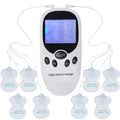 TENS Machine for Pain Relief, TENS Electric Massager with 6 Massage Modes and 8 Replacement Pads, Rechargeable Electric Massager for Back, Joint Pain