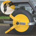 Solid Steel 13-15" Car Van Wheel Clamp Safety Lock for caravan Trailer