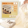 Cheese Cloths, 2 PCS Cheese Cloths for Straining 50x50cm, Large Muslin Cloths, Reusable Muslin Squares, Cotton Cheesecloth for Cooking Cheese, Butter, Nut Milk