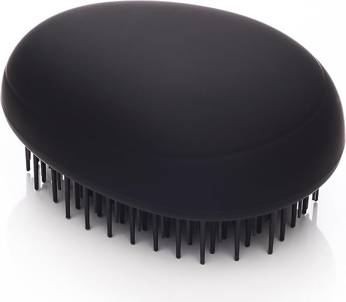 Kent Pebble Travel Hairbrush, Matt Black