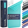 Bathtub Mat Non Slip Anti Mould 88x39cm - homerella® Shower Mat Machine Washable & BPA free, Shower Mat Non Slip Anti Mould, Anti Slip Bath Mat, Shower Mats for Inside Shower and Tub