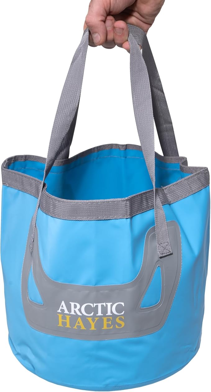 Arctic Hayes 20 Litre Folding Water Bucket for Plumbing, Drainage, Home and Outdoors
